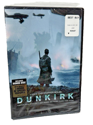 Dunkirk Special Edition 2 disc DVD Christopher Nolan Tom Hardy New sealed