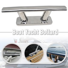 6/8/10/12 inch Rope Cleat Deck 316 Stainless Steel Base Boat Deck Fittings
