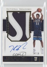 2018 Panini National Treasures Rookie Gold 10/10 Keita Bates-Diop Patch Auto x5u