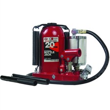 American Forge Foundry Bottle Jack - 20 Ton Capacity - Airmanual - Super Duty