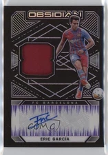 2021-22 Panini Obsidian Jersey Electric Etch Purple /15 Eric Garcia Auto 07o4