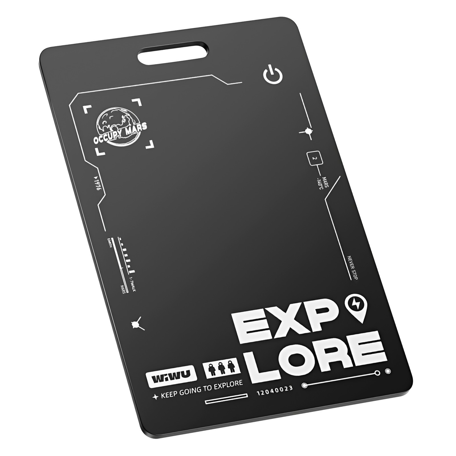Wiwu AirCard WT-03 carte de suivi premium en aluminium pour écosystème Apple