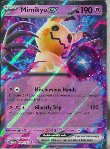 Journey Together #69 Mimikyu ex Pokemon NM