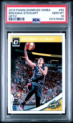 PSA 10 Breanna Stewart 2019 Panini Donruss Wnba Optic #62