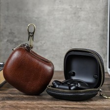 Für Beats Powerbeats Pro 2 Echtes Leder mit Ladeetui 360° Schutz