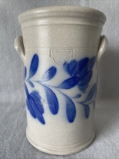 Salmon Falls Stoneware 2001  Paul Kelleher Stoneware Jar Crock wine cooler *READ