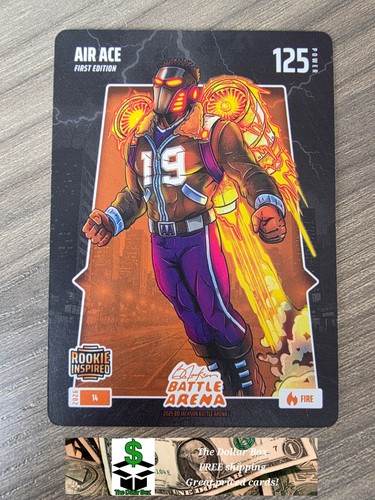 2026 Bo Jackson Battle Arena Air Ace Bailey RC Air FIRE Card 14
