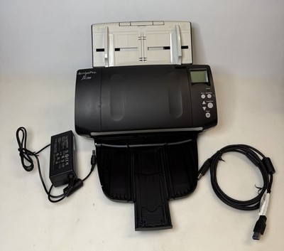 ScriptPro Fujitsu fi-7160 Color Duplex Document Scanner w/ PSU USB Cable Bundle