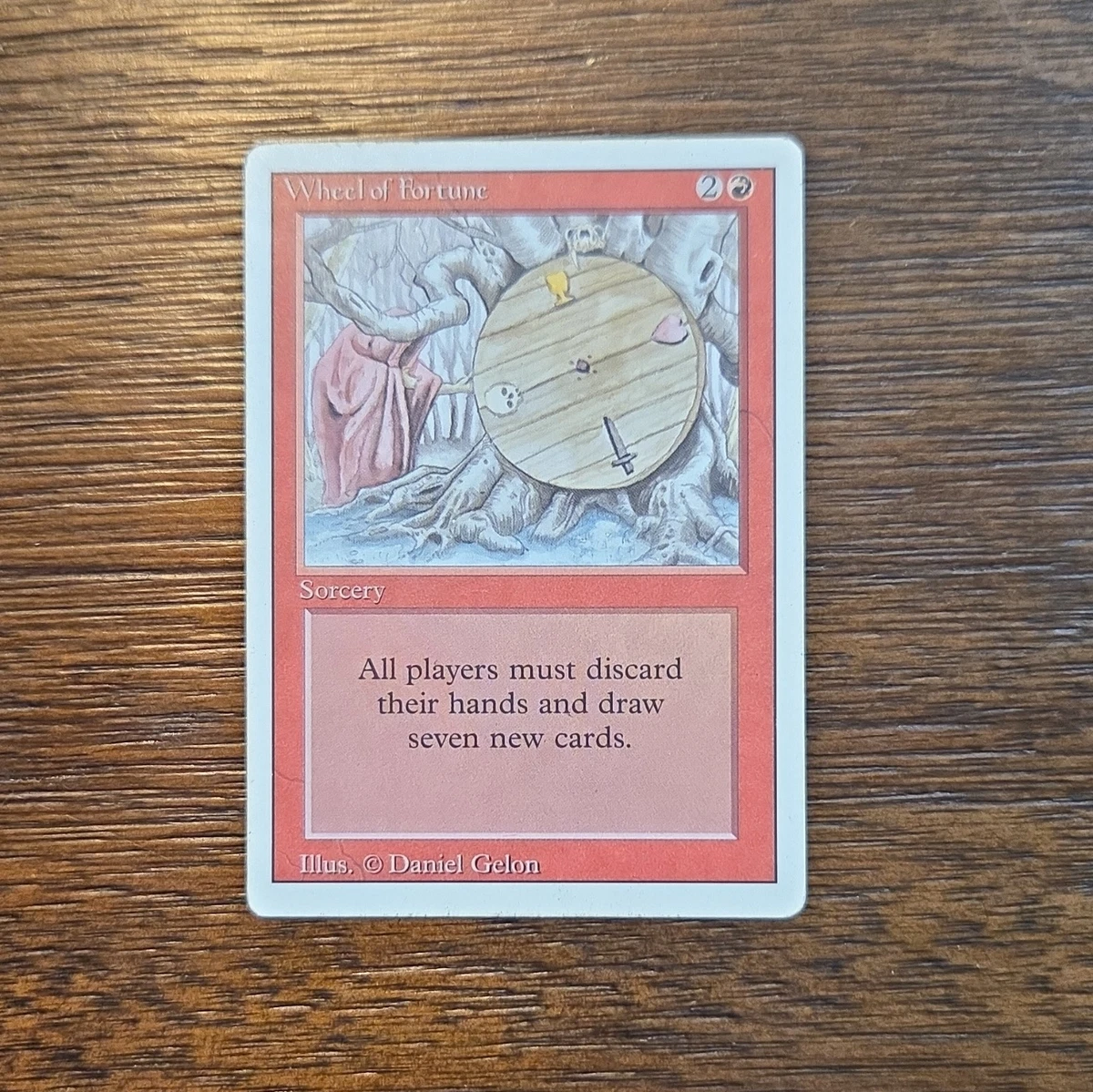 Wheel Of Fortune In Individual Magic: The Gathering Cards for sale