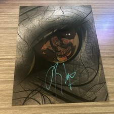 Rhyno Signed 11x14 Ink Tank Avatar Design WWE WWF ECW WCW METALLIC