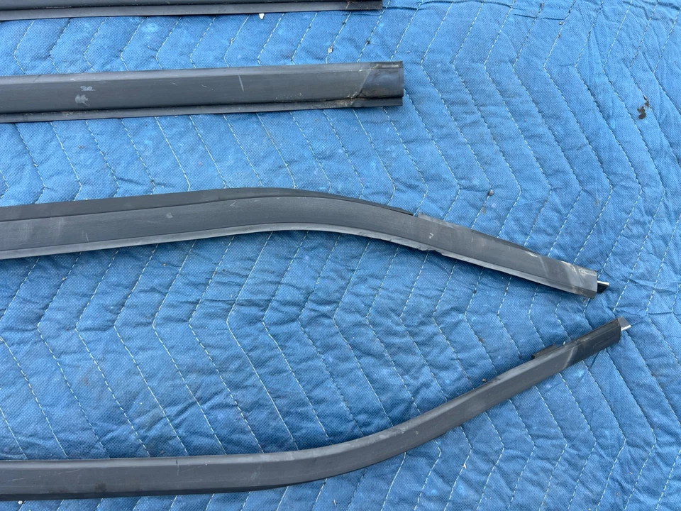 1998-2000 Volvo S70 V70 XC Wagon LH & RH Roof Gutter Trim Set OEM #3121EM - Image 3 of 4