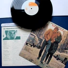 PRISTINE VINTAGE VINYL BOB DYLAN FREEWHEELIN LP + RARE PHOTO LYRIC BOOK A1/A1 NM