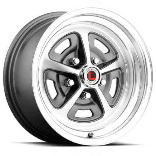 Legendary Wheels Magnum 500 Charcoal w Machined 15x7 In for Ford Dodge Truck - Photo 1 sur 1