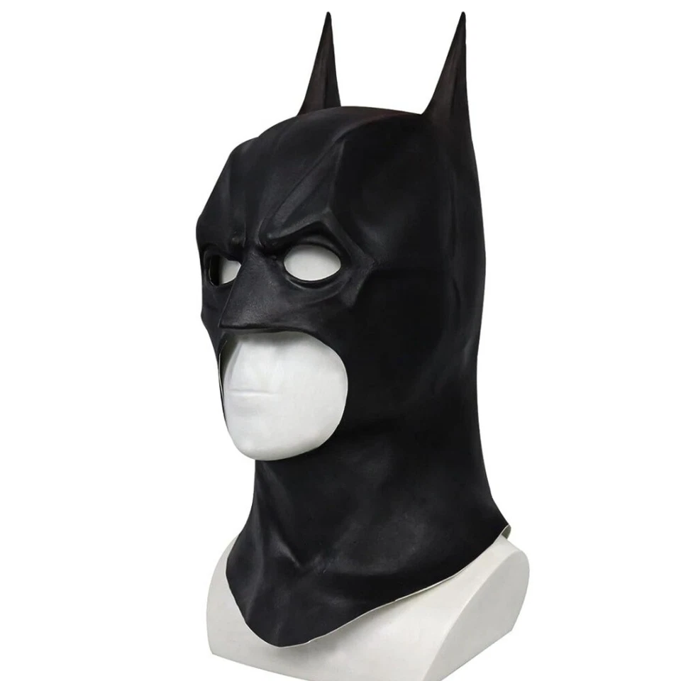Adult Batman Full Head Mask The Dark Knight Rises Cospaly Bruce Wayne Mask Props - Image 4 of 4