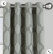 Brookstone Paxton Basil Color 100 Total Blackout Grommet Curtain Panels 84 X50 Brookstone Paxton Basil Color 100 Total Blackout Grommet Curtain Panels 84 X50