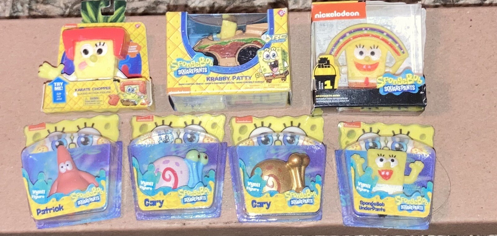 Zuru 5 Surprise Mini Brands Toys Lot Of 7 SpongeBob Toys eBay