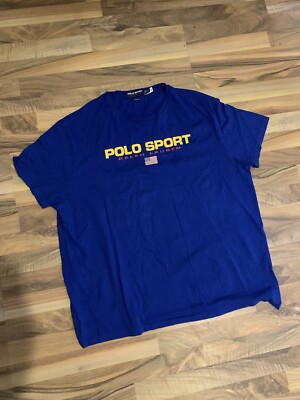 Ralph Lauren Polo Sport T-Shirt Sweatshirt Size XXL Polo Sport Vintage