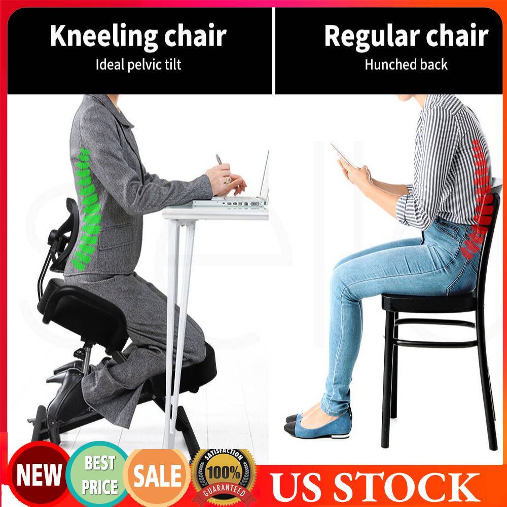 Ergonomic Office Chair  Rolling Home Task Chair w/ Lumbar Support Pillow-image