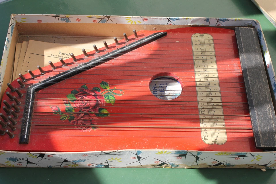 Alte Kleine Kinder Zither - Bild 1 von 1
