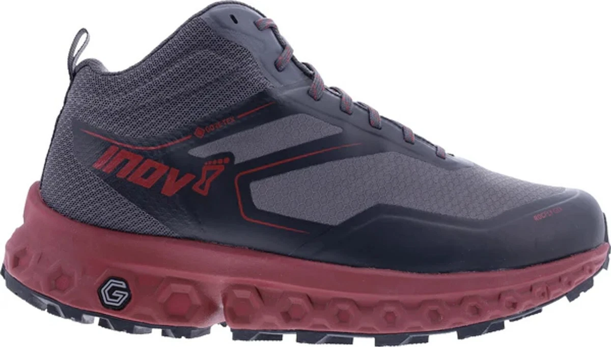 Inov-8 Unisex Sz. 8.5M 10W RocLite 275 GTX Gore-Tex Grey GreenTrail Running Shoe inov-8 Men main image 4