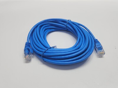 CAT.5E ETHERNET PATCH-KABEL 25FT BLAU RJ45