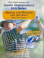 PGA Tour Improvement DVD Series Driving for Distance and Accuracy Tom Lehman New