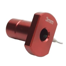 Excelitas 019-01050 Omnicure Light Guide Adaptor 3mm (Red), ø5mm x 20mm