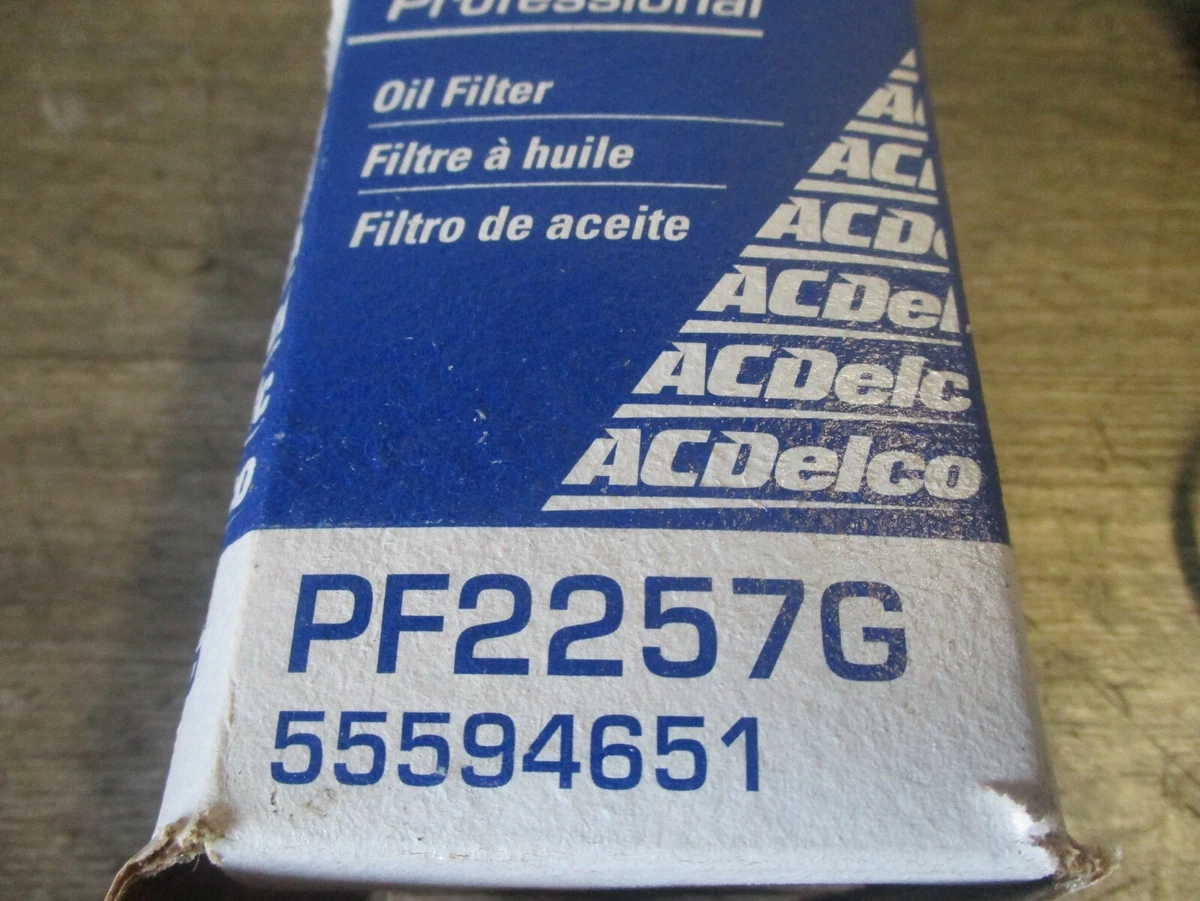 ACDelco Oil Filter pf2257g 55594651 Car Auto | eBay 