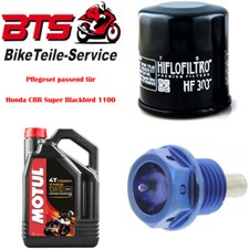 Economy Kit 4L Oil, Filter, Drain Plug Fits Honda CBR Super Blackbird 1