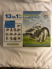 Solar Robots Kit 13 In 1 Stem New - Open Box