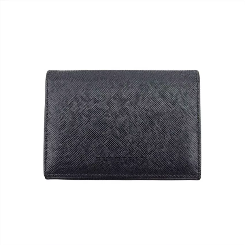 Used burberry leather card holder