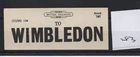 British Railways - Southern Region - BR/SR Luggage Label (283) Wimbledon