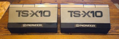 Pioneer TS-X10 Lonesome Carboy 3way Speaker System Silver Good | eBay