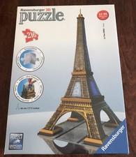 NEW Eiffel Tower 3D Puzzle - 216 pcs. - Jigsaw Puzzle by Ravensburger 12556