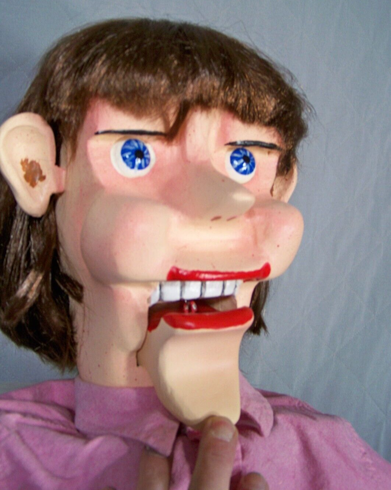 NEW Professional Custom Made Ventriloquist FIGURE, CARVED BY DANIEL