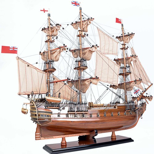 Handmade Model Ship HMS Surprise Medium Size by Old Modern Handicrafts - Picture 4 of 8