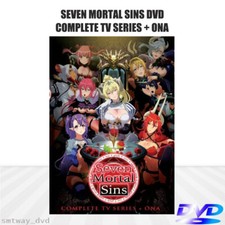 SEVEN MORTAL SINS VOL.1-12 END  ONA UNCUT ANIME DVD ENGLISH DUBBED REGION ALL