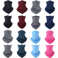 Washable Neck Gaiter UV Protection Face Mask Reusable Scarf Breathable Balaclava