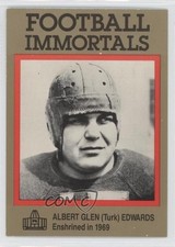 1985-88 Football Immortals Turk Edwards Albert Edwards #38 HOF 0b5