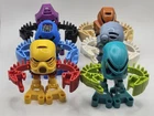 LEGO 2001 Bionicle McDonald's Tohunga Matoran Complete Set of 6 w. Bags Manuals