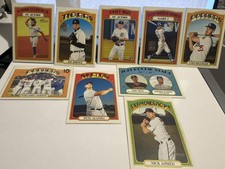 2021 Topps Heritage Baseball SPs (9 cards total)