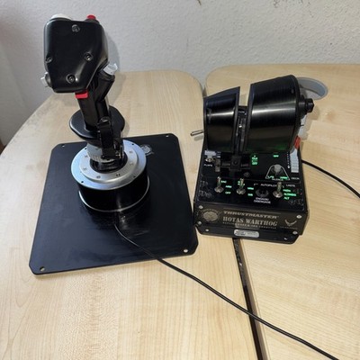 Thrustmaster Hotas Warthog Doppel-Schubhebel und Steuerknüppel mit H.E.A.R.T H