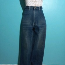 Vintage Levi's Jeans size 27 / 4, Orange Tab High Rise Straight 40s 70s Style VG