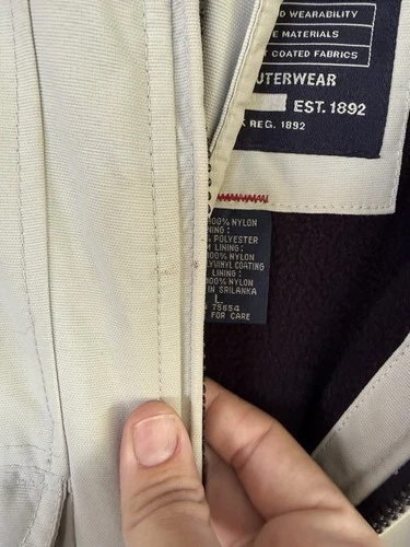 vintage Abercrombie & Fitch "A/92" weather-resistant ski or windbreaker jacket image 4
