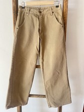 Vintage Solo Junior High-Waisted Khaki Jeans  Made in USA  100 Cotton  Rare