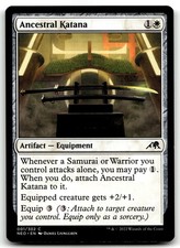 MTG Ancestral Katana C Kamigawa: Neon Dynasty 1 LP