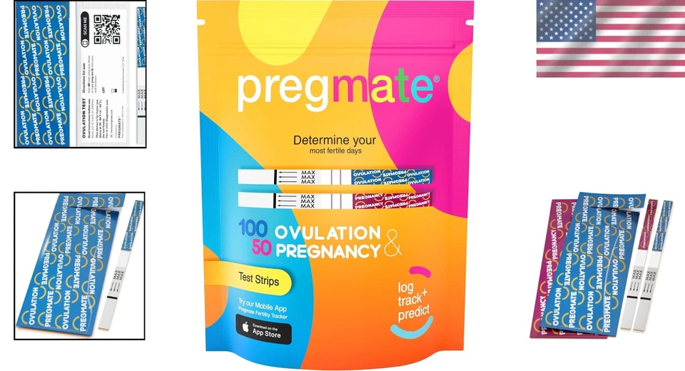Easy-to-Use Predictive Kit: 100 Ovulation, 50 Pregnancy - Image 2 of 4