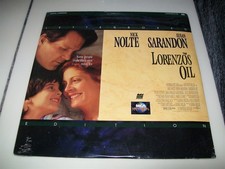 LORENZO'S OIL 2-Laserdisc LD SET BRAND NEW SEALED WIDESCREEN FORMAT VERY RARE!