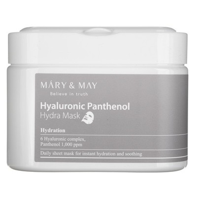 Mary&May Hyaluronic Panthenol Hydra Mask - 30 Stück