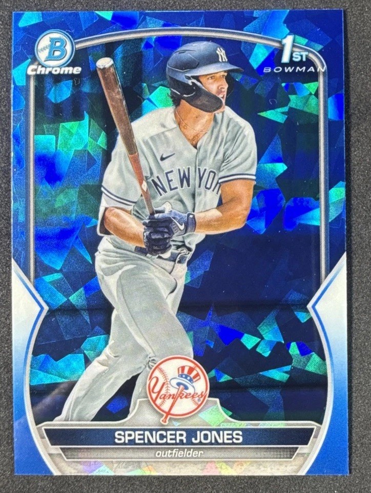 2023 Bowman Sapphire Edition - Chrome Prospects Spencer Jones #BCP-139 (RC)